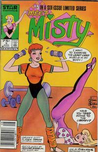 Cover Thumbnail for Misty (Marvel, 1985 series) #5 [Newsstand]