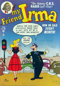 Cover for My Friend Irma (Marvel, 1950 series) #16
