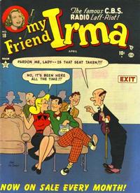 Cover Thumbnail for My Friend Irma (Marvel, 1950 series) #18