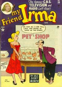 Cover Thumbnail for My Friend Irma (Marvel, 1950 series) #20