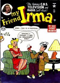 Cover for My Friend Irma (Marvel, 1950 series) #22