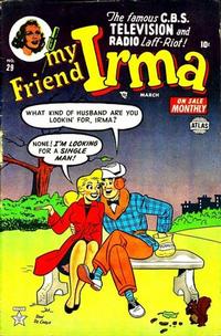 Cover for My Friend Irma (Marvel, 1950 series) #29