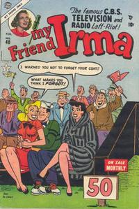 Cover for My Friend Irma (Marvel, 1950 series) #40