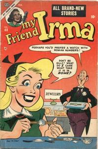 Cover for My Friend Irma (Marvel, 1950 series) #48
