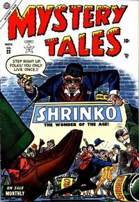 Cover Thumbnail for Mystery Tales (Marvel, 1952 series) #23