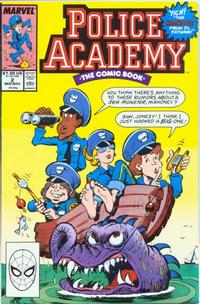 Cover for Police Academy (Marvel, 1989 series) #2 [Direct]