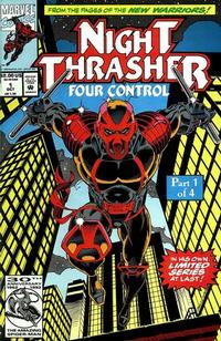 Cover Thumbnail for Night Thrasher: Four Control (Marvel, 1992 series) #1 [Direct]