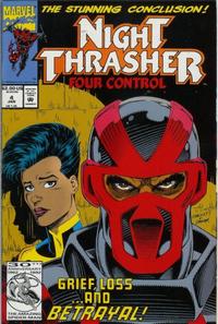Cover Thumbnail for Night Thrasher: Four Control (Marvel, 1992 series) #4 [Direct]