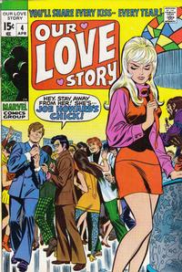 Cover Thumbnail for Our Love Story (Marvel, 1969 series) #4