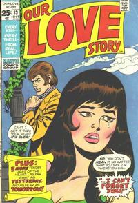 Cover for Our Love Story (Marvel, 1969 series) #13