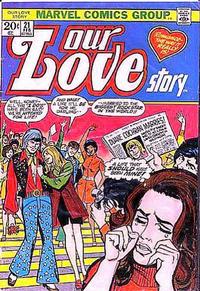 Cover Thumbnail for Our Love Story (Marvel, 1969 series) #21