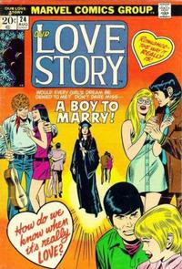 Cover Thumbnail for Our Love Story (Marvel, 1969 series) #24