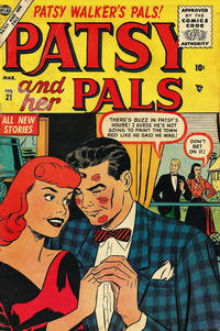 Cover Thumbnail for Patsy and Her Pals (Marvel, 1953 series) #21