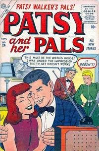 Cover Thumbnail for Patsy and Her Pals (Marvel, 1953 series) #24