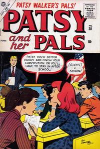 Cover Thumbnail for Patsy and Her Pals (Marvel, 1953 series) #28
