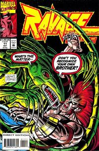 Cover Thumbnail for Ravage 2099 (Marvel, 1992 series) #11 [Direct Edition]
