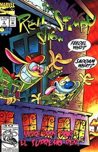 Cover Thumbnail for The Ren & Stimpy Show (Marvel, 1992 series) #3 [Direct]
