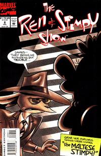 Cover for The Ren & Stimpy Show (Marvel, 1992 series) #8