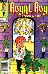 Cover Thumbnail for Royal Roy (Marvel, 1985 series) #1 [Newsstand]