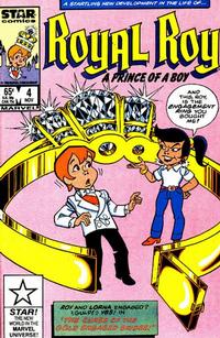 Cover Thumbnail for Royal Roy (Marvel, 1985 series) #4 [Direct]
