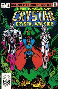 Cover Thumbnail for The Saga of Crystar, Crystal Warrior (Marvel, 1983 series) #3 [Direct]