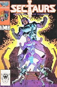 Cover Thumbnail for Sectaurs (Marvel, 1985 series) #7 [Direct]