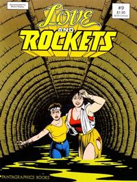 Cover for Love and Rockets (Fantagraphics, 1982 series) #9