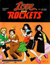 Cover for Love and Rockets (Fantagraphics, 1982 series) #17