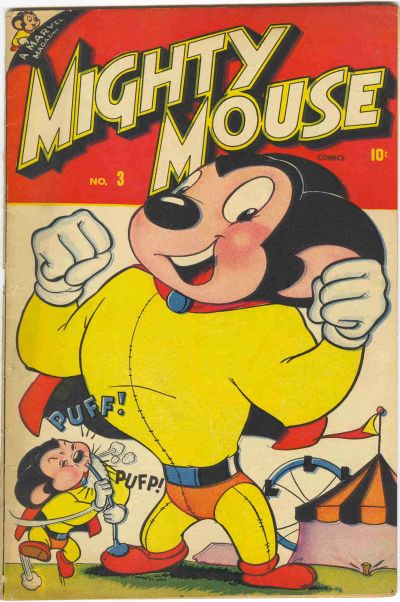 Cover for Mighty Mouse Comics (Marvel, 1946 series) #3