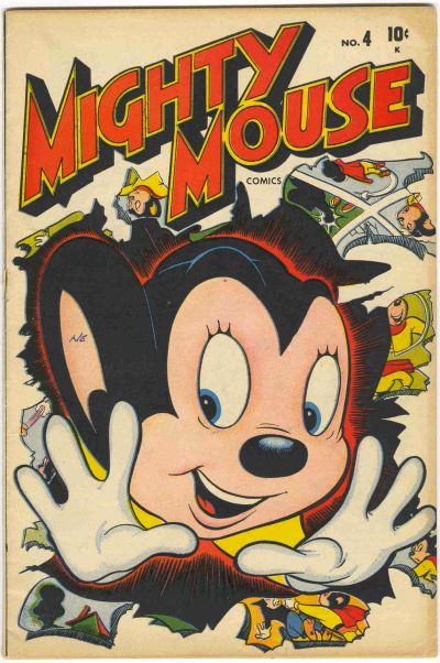 Cover for Mighty Mouse Comics (Marvel, 1946 series) #4
