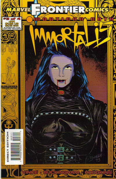 Cover for Mortigan Goth: Immortalis (Marvel, 1993 series) #3