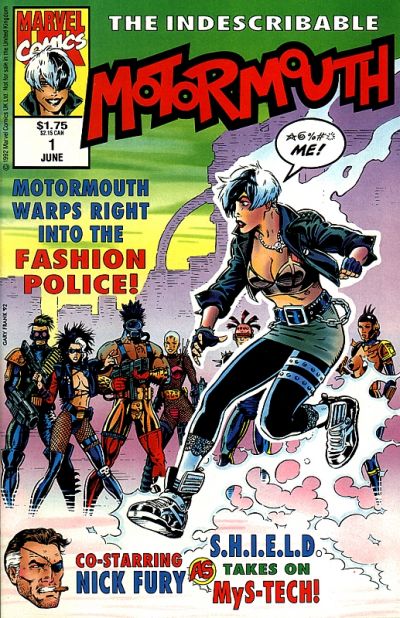 Cover for Motormouth (Marvel, 1992 series) #1