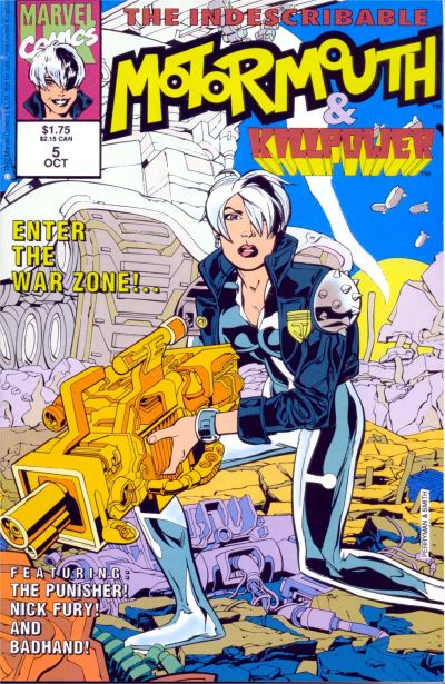 Cover for Motormouth (Marvel, 1992 series) #5