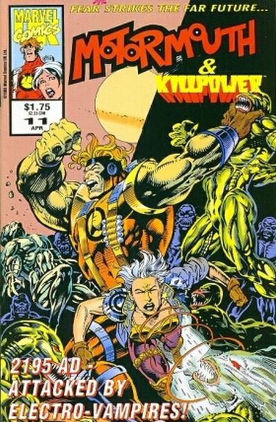 Cover for Motormouth & Killpower (Marvel, 1992 series) #11