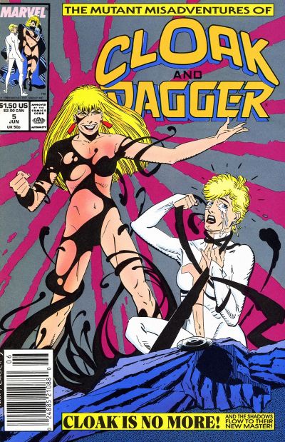 Cover for The Mutant Misadventures of Cloak and Dagger (Marvel, 1988 series) #5