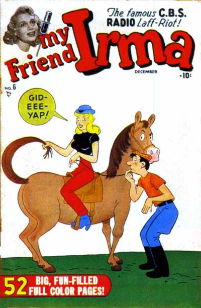 Cover for My Friend Irma (Marvel, 1950 series) #6