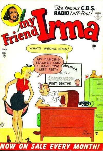 Cover for My Friend Irma (Marvel, 1950 series) #19