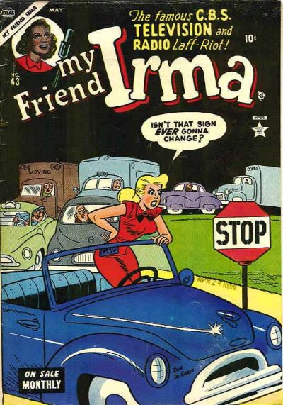 Cover for My Friend Irma (Marvel, 1950 series) #43