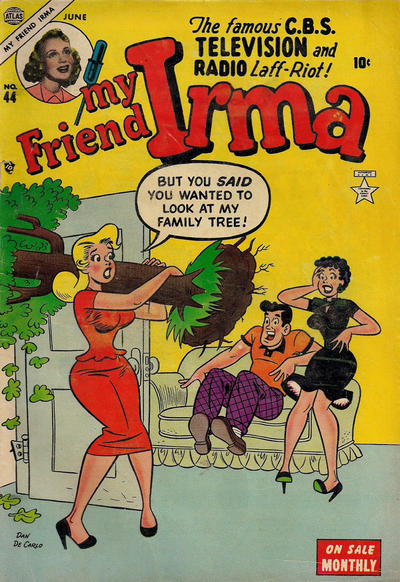 Cover for My Friend Irma (Marvel, 1950 series) #44