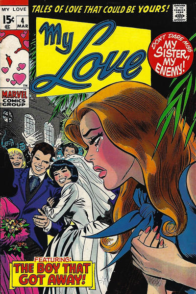 Cover for My Love (Marvel, 1969 series) #4