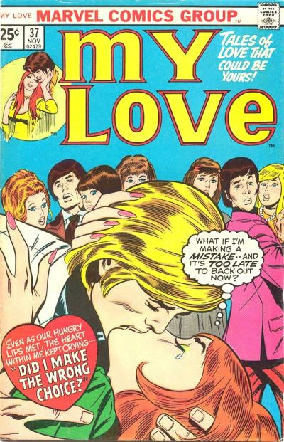 Cover for My Love (Marvel, 1969 series) #37