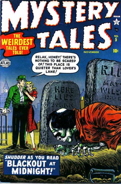 Cover for Mystery Tales (Marvel, 1952 series) #5