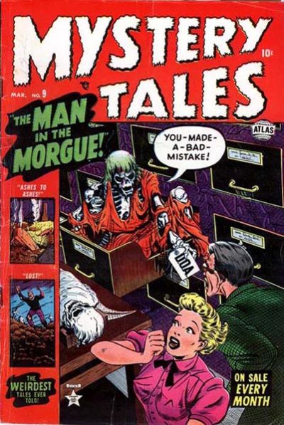 Cover for Mystery Tales (Marvel, 1952 series) #9