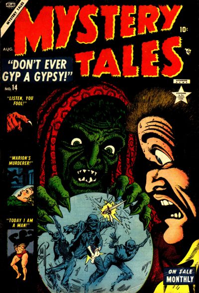 Cover for Mystery Tales (Marvel, 1952 series) #14