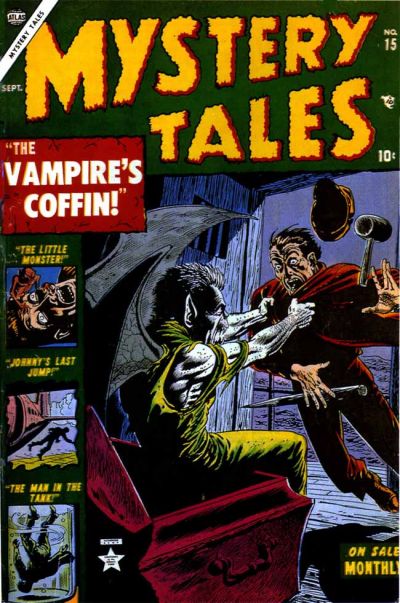 Cover for Mystery Tales (Marvel, 1952 series) #15