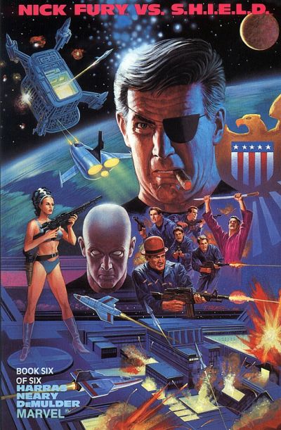 Cover for Nick Fury vs. S.H.I.E.L.D. (Marvel, 1988 series) #6