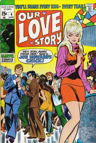 Cover for Our Love Story (Marvel, 1969 series) #4