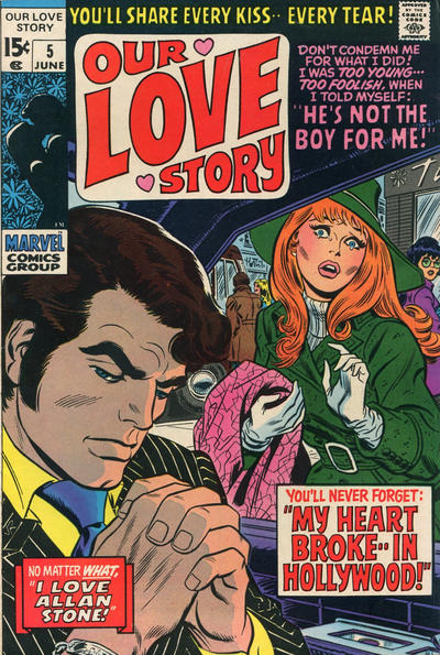 Cover for Our Love Story (Marvel, 1969 series) #5