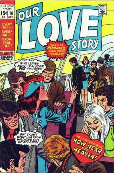 Cover for Our Love Story (Marvel, 1969 series) #10
