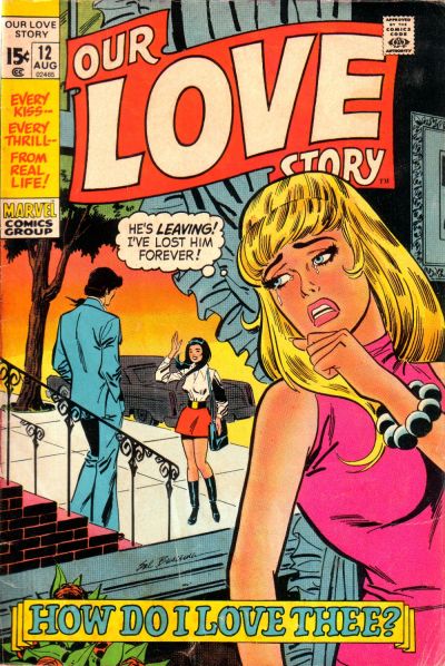 Cover for Our Love Story (Marvel, 1969 series) #12